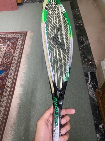 imported tennis/squash racket (model: Profeel 813) condition 9/10 1