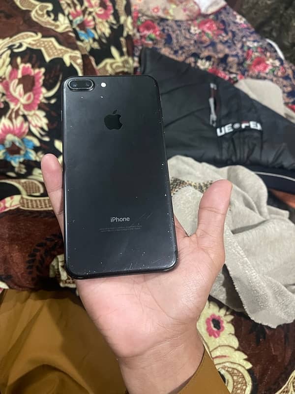 IPhone 7plus 256 gb official PTA single sim 0