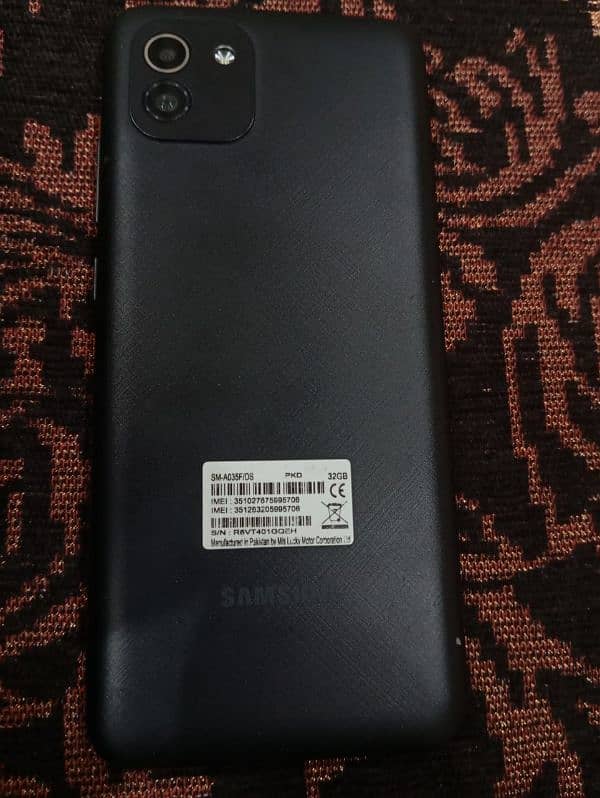 SAMSUNG GALAXY A03 FOR SALE 0