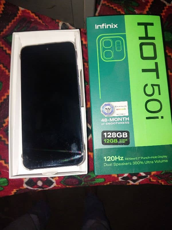 128+6 gb PTA Opproved with box use only 1 month 0