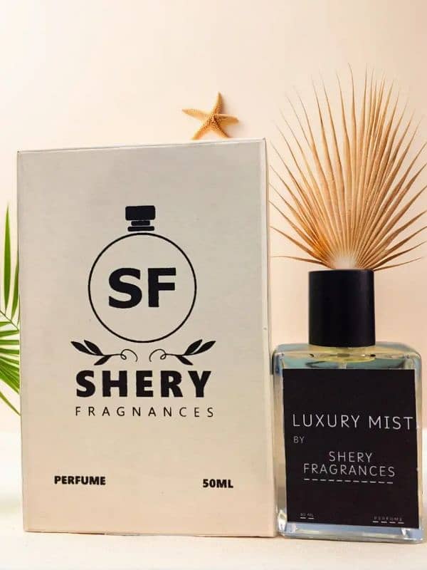 luxury mist perfume by Shery fragnances with luxury packaging 2