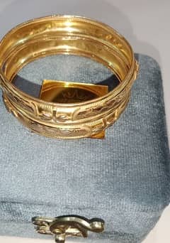 Gold Bangles (kangan) 22 carat 2 tola and 1 ratti