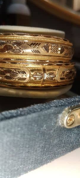 Gold Bangles (kangan) 22 carat 2 tola and 1 ratti 2