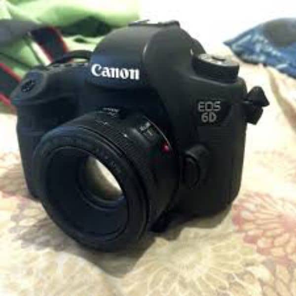 Canon 6D with 50mm Lens 0