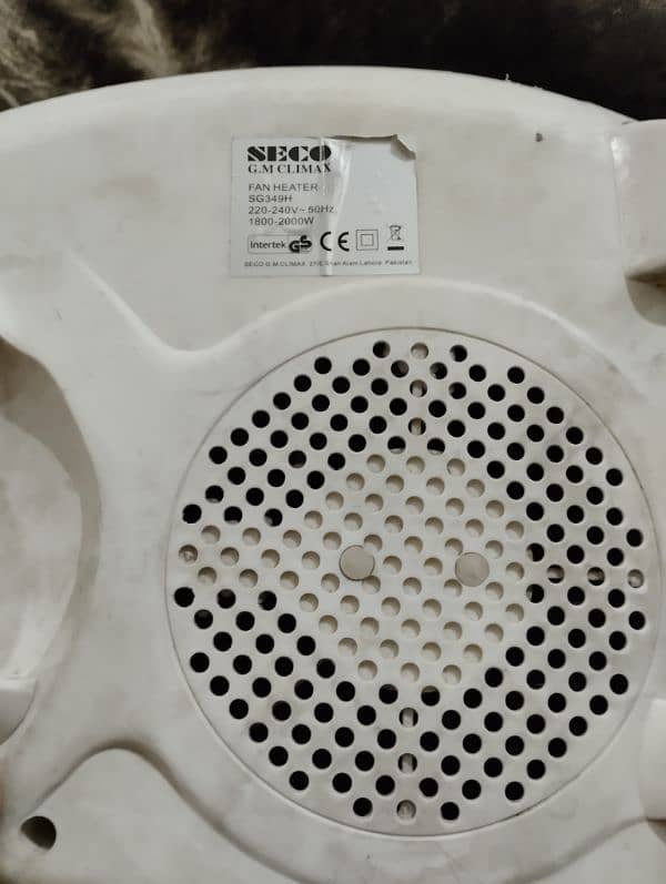 Seco heater 1800 0