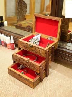 wooden jewelry box, jewellery box