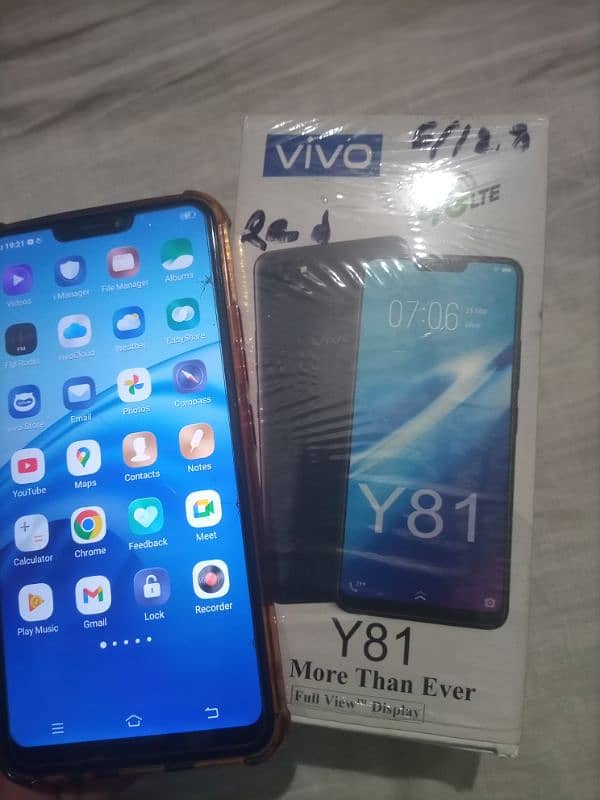 vivo y81 dual sim approved with box 0