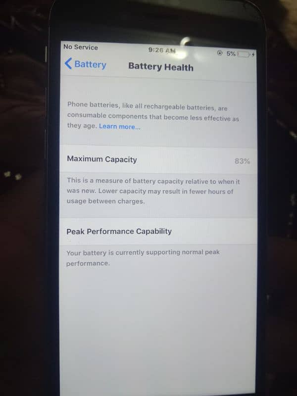 iphone 6 non PTA 64gb battery health 83    10by9 4