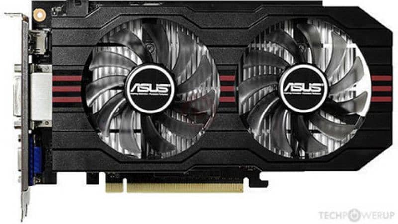 Asus GTX 750ti 2GB 0