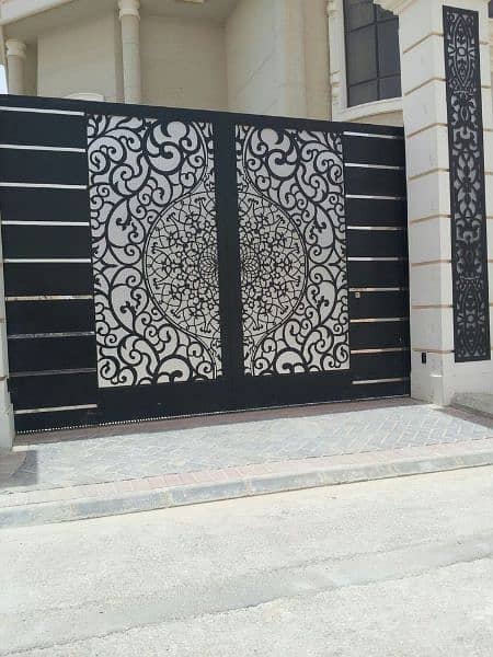 house main gates/iron Gate/Sliding gate/CncGate manifacturing to order 2