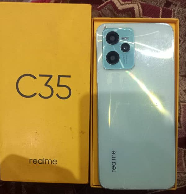 Realme 35 complete box 2