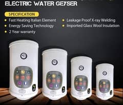 gayser/ electric water heater/ electric Italian Gayser industry