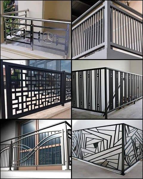 Grill/ Satftey Grill/ stair Grill/stell grill /cnc Grill make to order 5