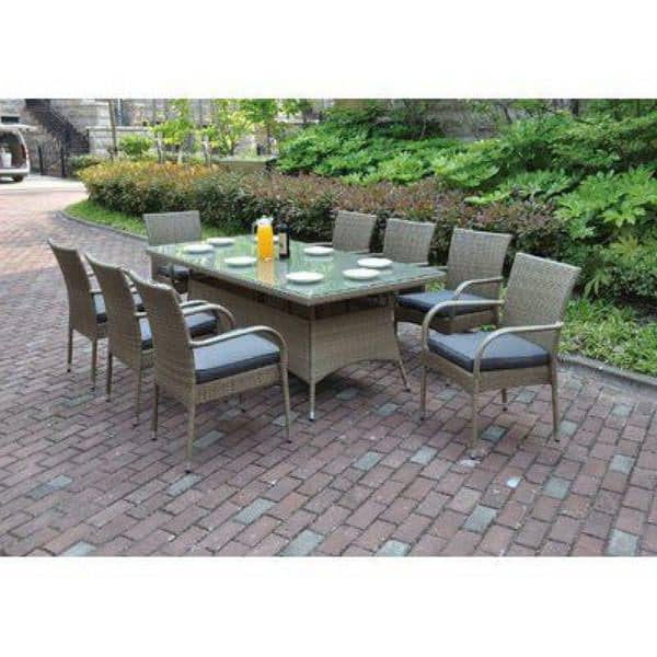 Outdoor Garden Chairs/Rattan sofa set/Roop sofa set/UPVC chairs 9