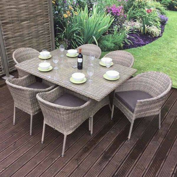 Outdoor Garden Chairs/Rattan sofa set/Roop sofa set/UPVC chairs 11