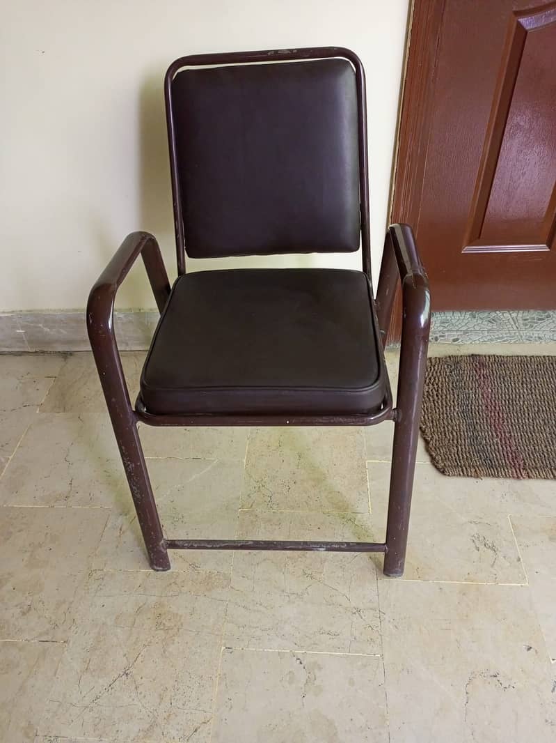 Solid Iron Chairs 0