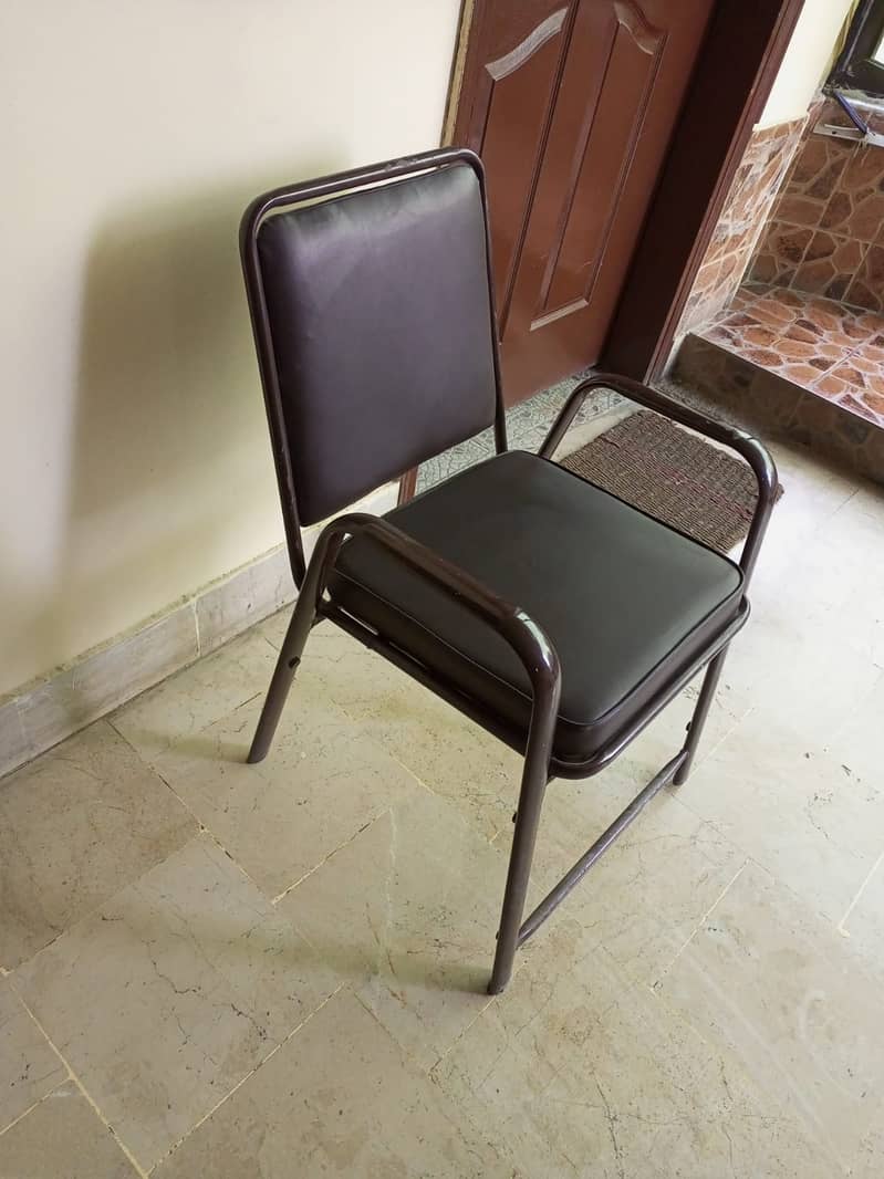 Solid Iron Chairs 2