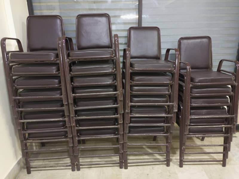 Solid Iron Chairs 3