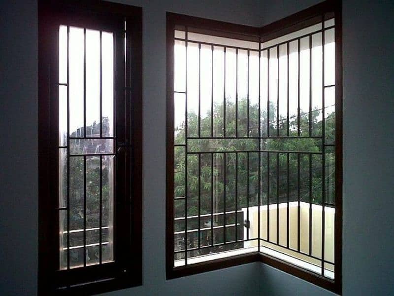 windows /iron windows/iron & steel safety grill manifacturing to order 0