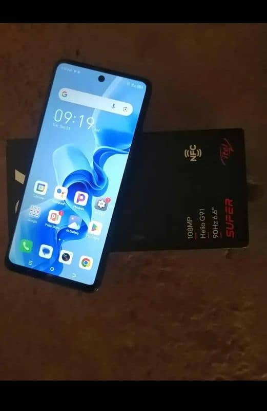 itel s24 mobile with 10 month warranty 8+8gb ram 128gb memory 0