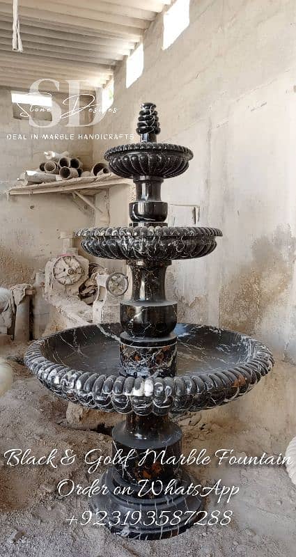 Marble Outdoor fountain / onyx fountain / Water Fountain /  fountain 1