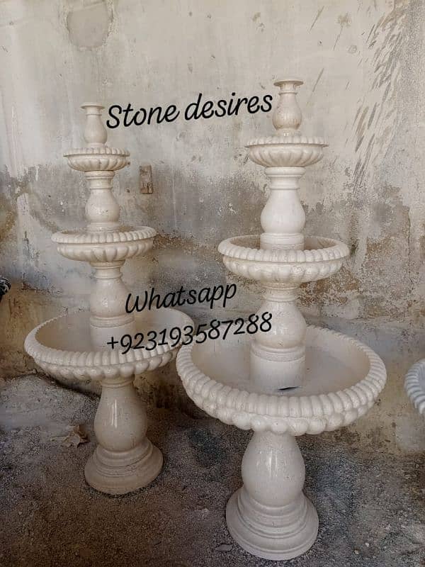 Marble Outdoor fountain / onyx fountain / Water Fountain /  fountain 4