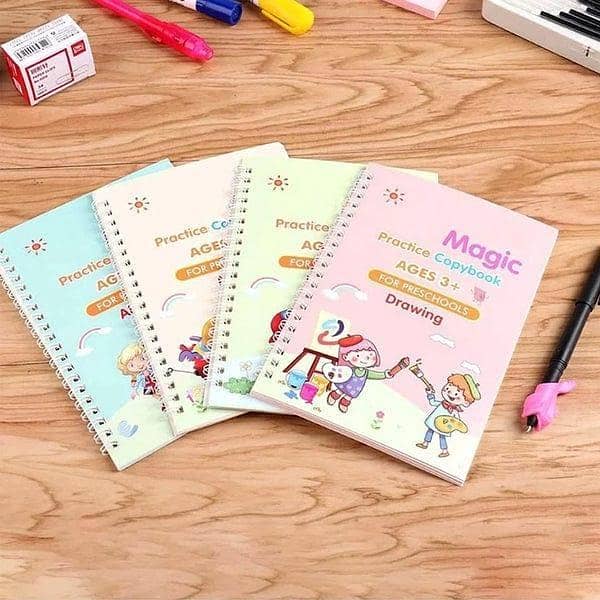 Sank Magic Practice Copybook (4 Books+ 10 Ink refill) 2