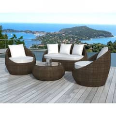 Garden chairs/rattan sofa sets/dining tables/UPVC outdoor furniture