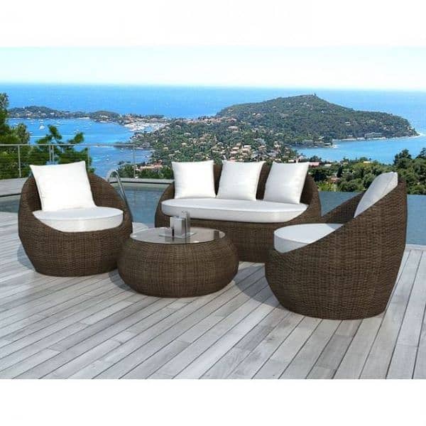 Garden chairs/rattan sofa sets/dining tables/UPVC outdoor furniture 0