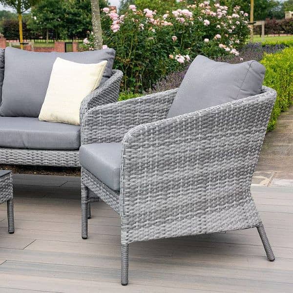 Garden chairs/rattan sofa sets/dining tables/UPVC outdoor furniture 4