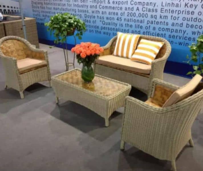 Garden chairs/rattan sofa sets/dining tables/UPVC outdoor furniture 5