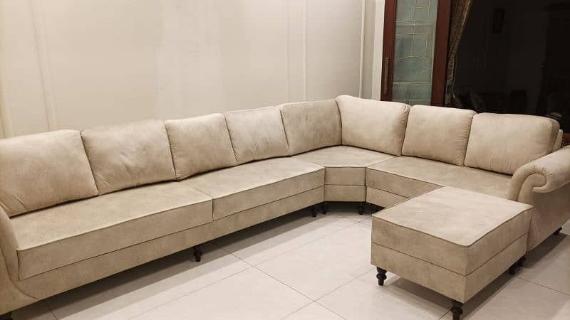 Leather Velvet New Sofa Set for Sale - 0303-5325248 1