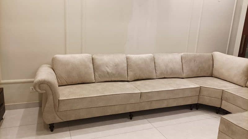 Leather Velvet New Sofa Set for Sale - 0303-5325248 2