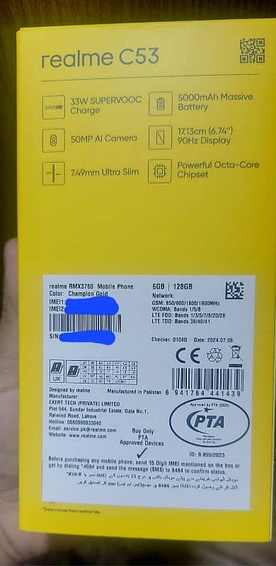 REALME C-53 mobile with 11 Months Warranty 2