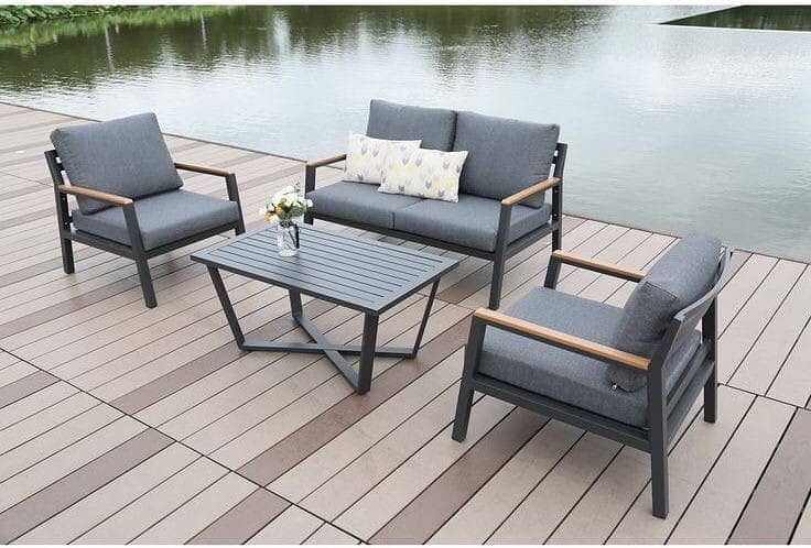 sofa set/iron sofa/4 seater sofa set/iron furniture/outdoor chairs 9