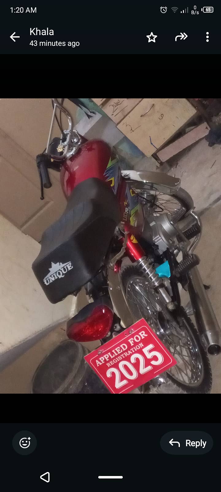 Unique bike with all new parts and good condition 1