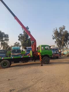 7 tone boom truck crane