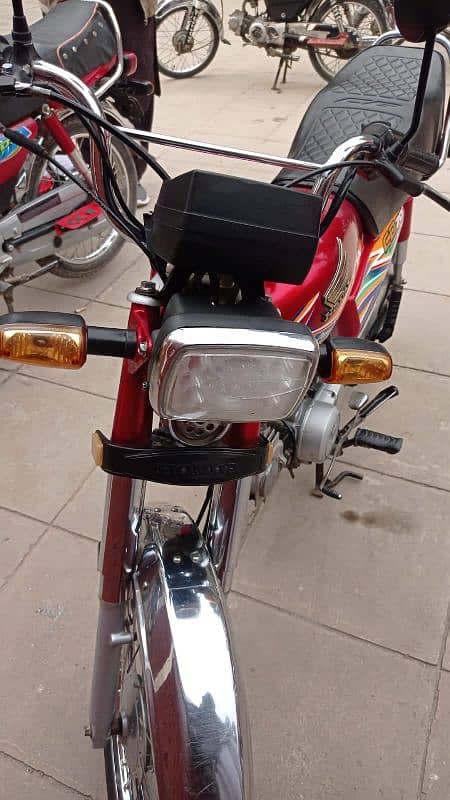 Honda CD70 2020 Model Peshawar Registered 0335 9366754 4