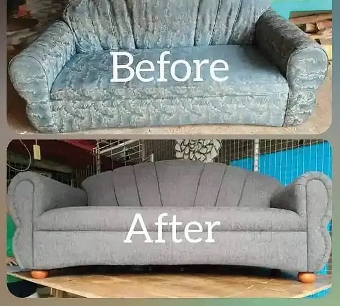 Sofa set - Sofa Poshish -Sofa for sale -Fabric change -Sofa Repairing 8