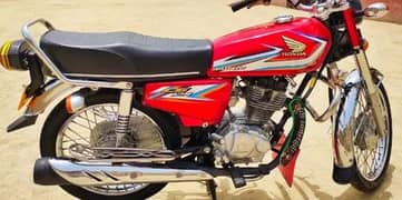 Honda 125 CG 2016 model for sale