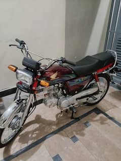 Honda cD 70 fresh piece Golden number All Punjab