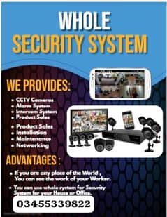 Alarm and CCTV Camera Installatio Access Control system