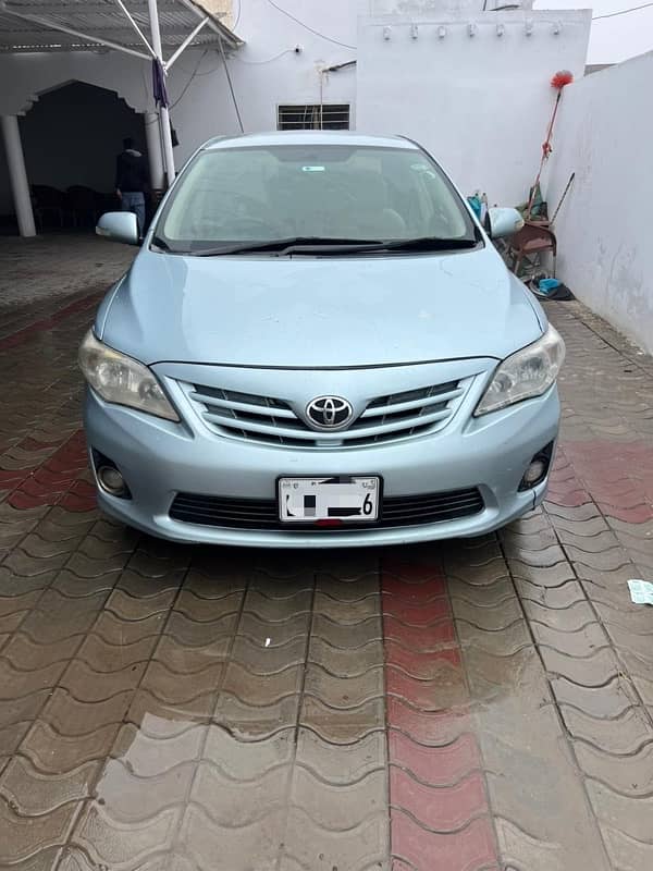 Toyota Corolla GLI 2013 automatic 1.6 0