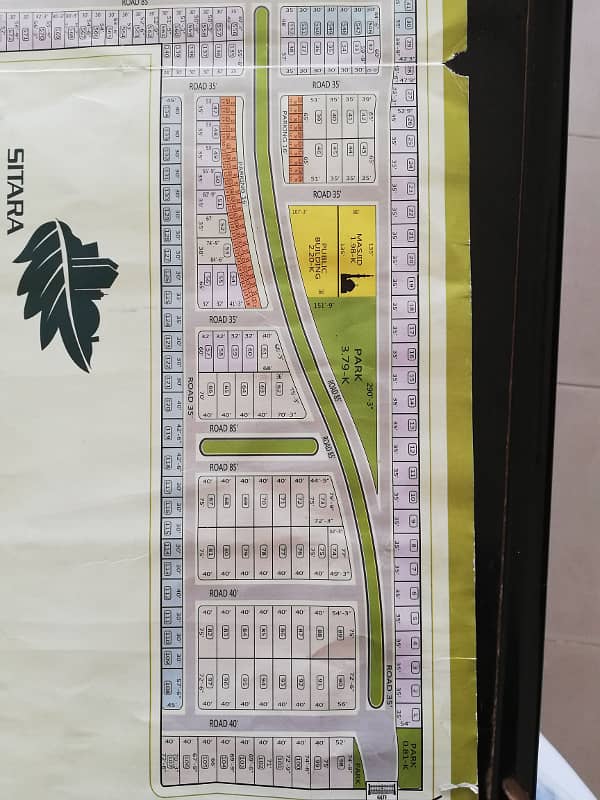 5 Marla plot in sitara park city jaranwala road Faisalabad 0