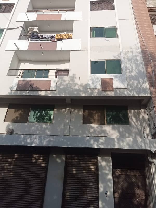 Apartment For Sale 1st Floor Bungalow Facing West open Main Khyabane Ghazi Entrance 12