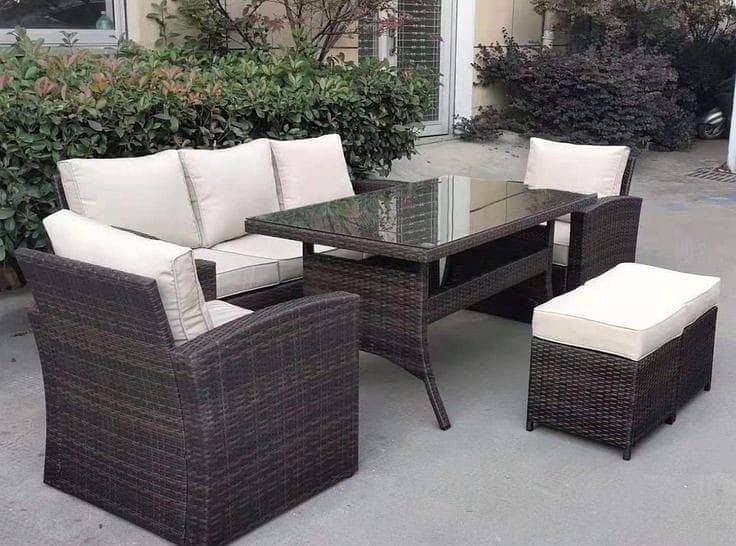 5 seater rattan sofa/rattan chair set/Garden chairs/rattan sofa sets 12