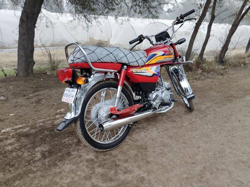 Honda CD 70 2025 registered 3