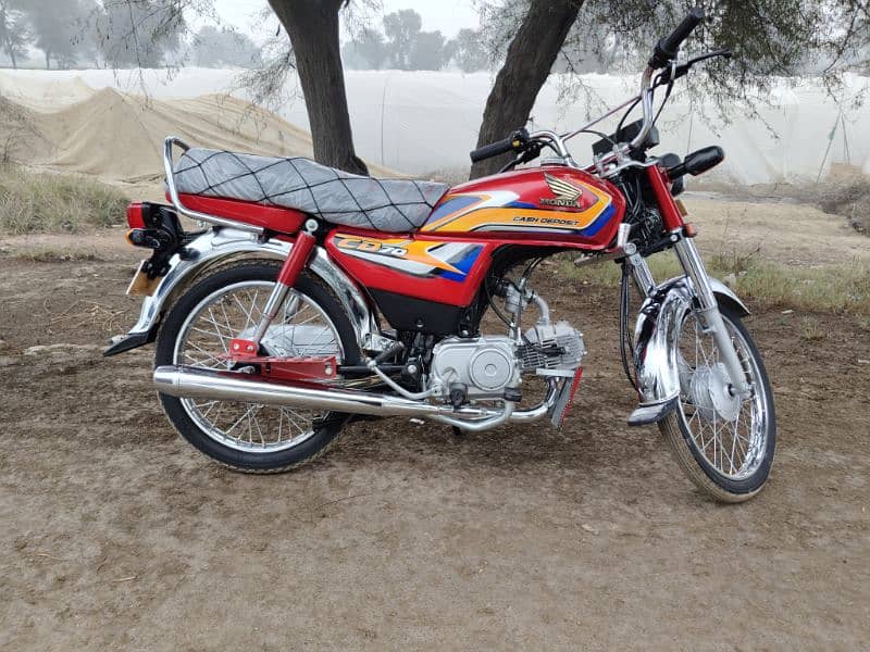 Honda CD 70 2025 registered 0