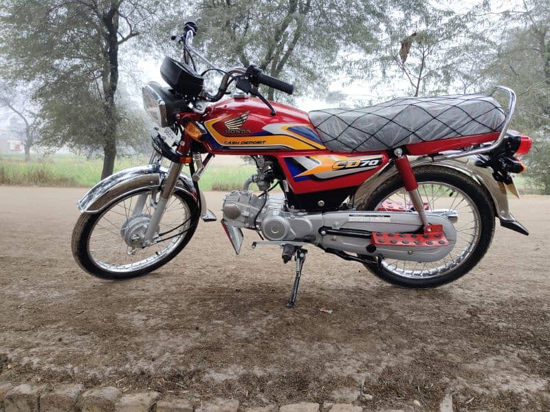 Honda CD 70 2025 registered 13