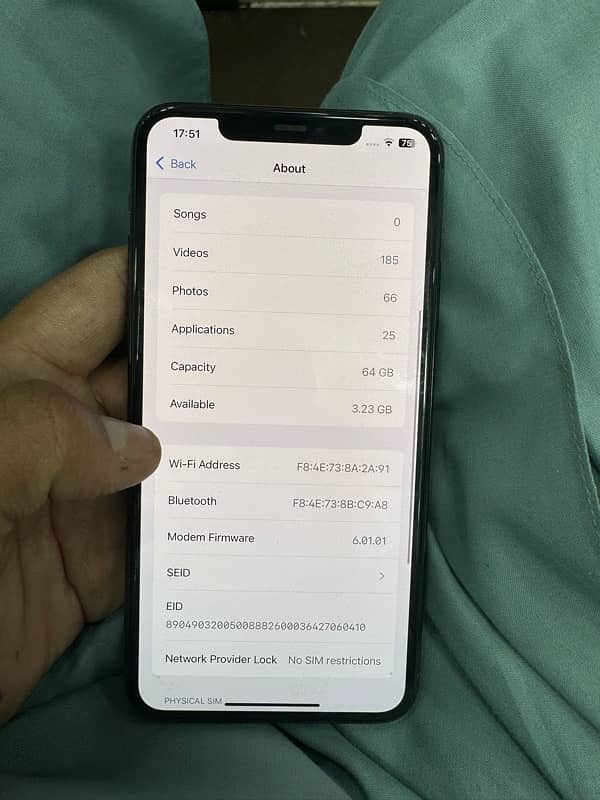 Iphone 11 pro max 64 gb 6